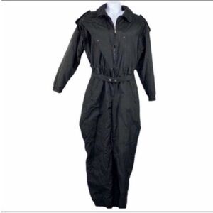 FERA SKIWEAR Gold Polka Dots Winter Snowsuit 10